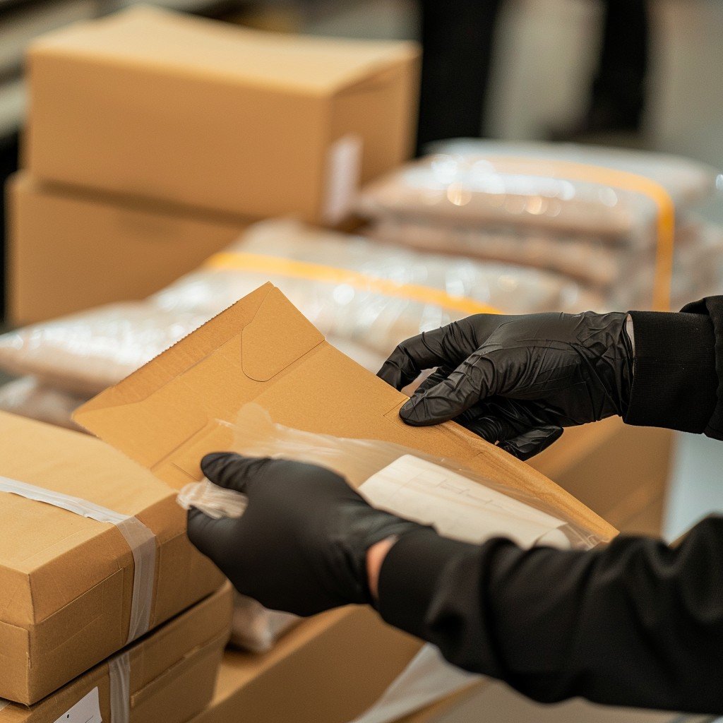 Correctional facility mail processing